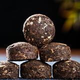 Yunnan Ripe Pu'er Lotus Leaf Flavored Mini Tuocha Fitness Puer PuErh Tea 500g