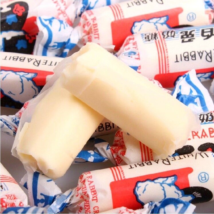 100-500g Creamy Candy, White Rabbit Milky Hard Candy, Sweets Cute snack foods Secondary image