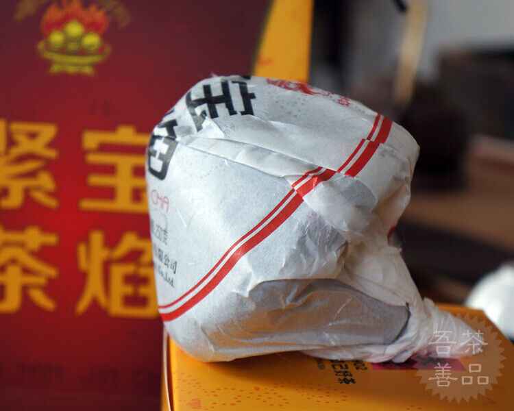 Bao Yan Jin Cha * Xiaguan Mushroom Tuo Cha Raw Tuocha Pu Erh Pu Er Tea 250g