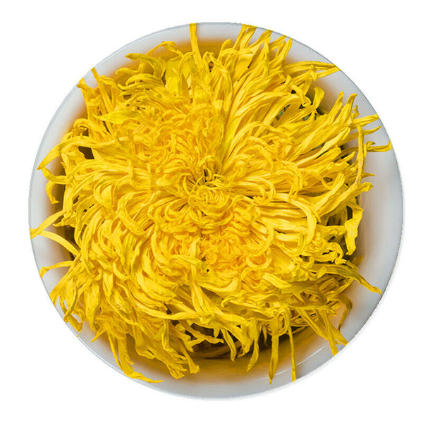 20pcs-100pcs Yellow Chrysanthemum Tea Big Blooming Flower Dry Herbal Health Tea
