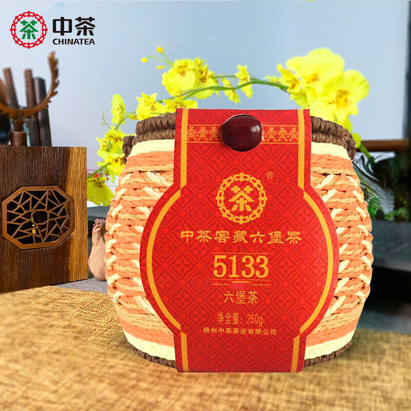 CHINATEA Brand 5133 1st Grade Liu Bao Dark Tea Loose Black Tea Liu Pao 250g