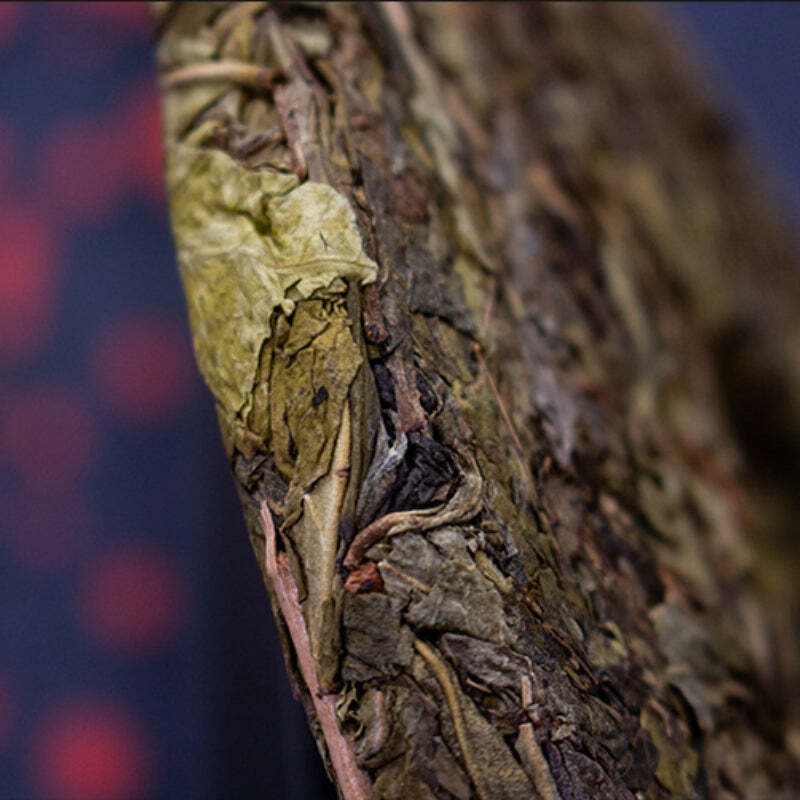 Gâteau de thé cru Puerh aux cent arbres anciens Collection  thé pu-erh 357g