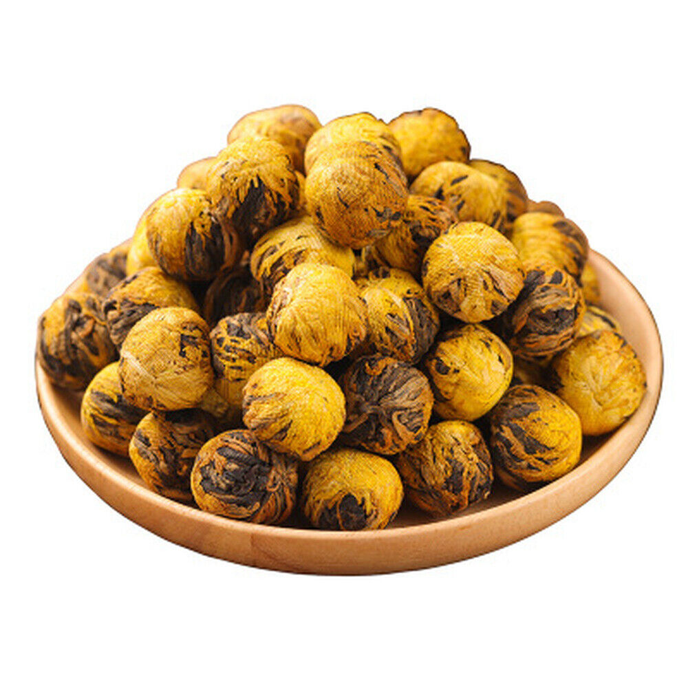 500g Schwarzer Tee Drache Gold Huang Ju Chrysantheme Dian Hong Blooming Tee Ball Main image