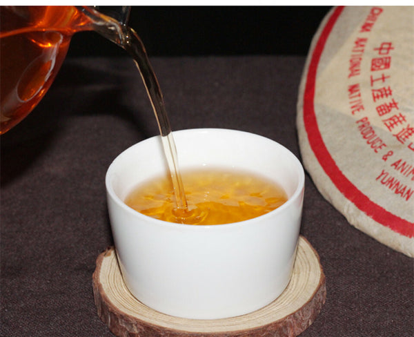 CNNP Zhongcha 2003 Year Aged Yunnan Pu-erh Tea Cake Raw 357g