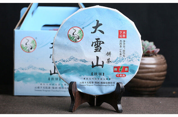 FT Collection Big Snowy Mountains Tie Bing Xiaguan Pu-erh Tea  Raw Puer 357g