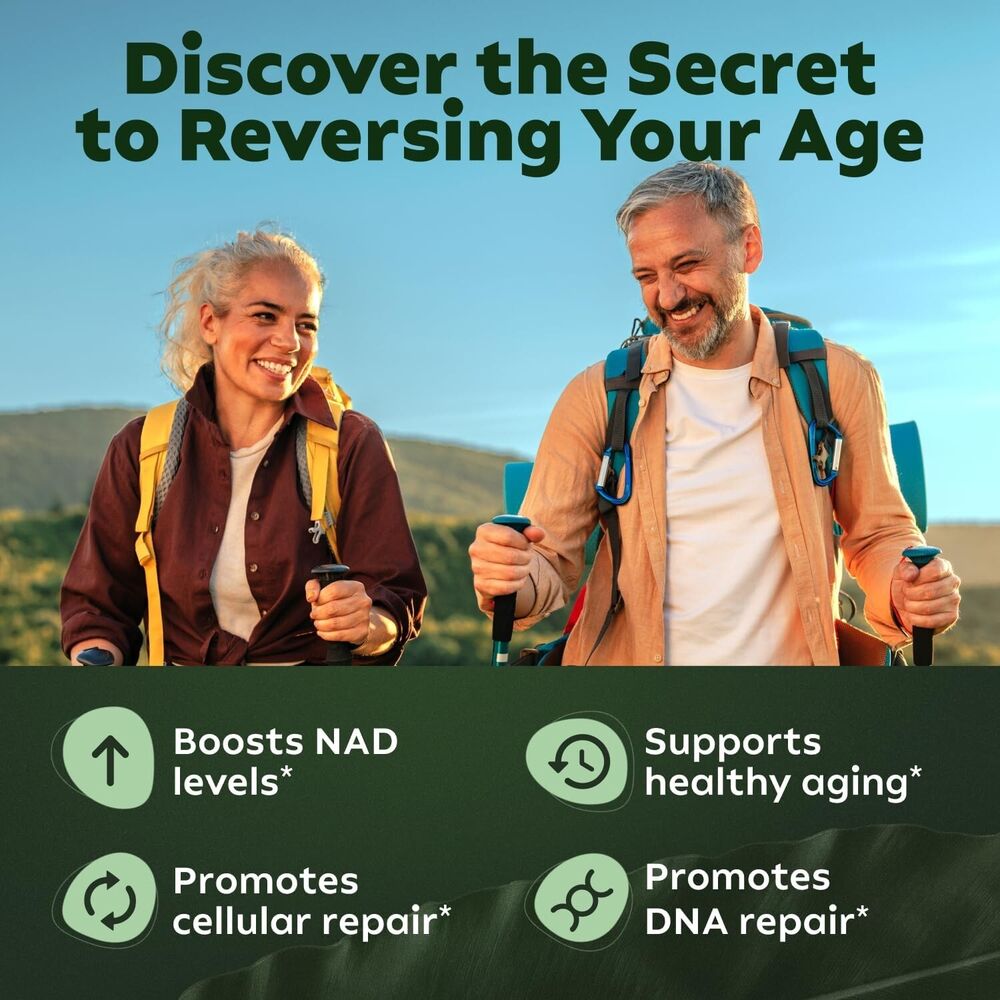 NAD+ Supplement Energie, Fokus Booster Nicotinamid Ribosid