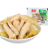 Youyou Chicken Feet Spicy Shanjiao Flavor Chinese Food Snacks 500g 有友泡椒凤爪迷你小包装