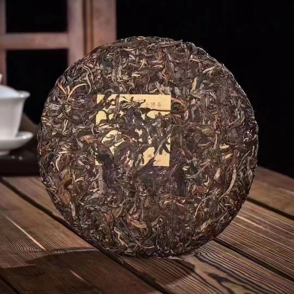357g Raw Puer Cake Tea Nanpolaozhai Raw Pu-erh Tea Cake Authentic Puerh Tea