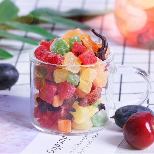 50-1000g Fruit Herbal Tea Chinese Dried Fruit Bit Grain Mixed Flower Fruit Tea