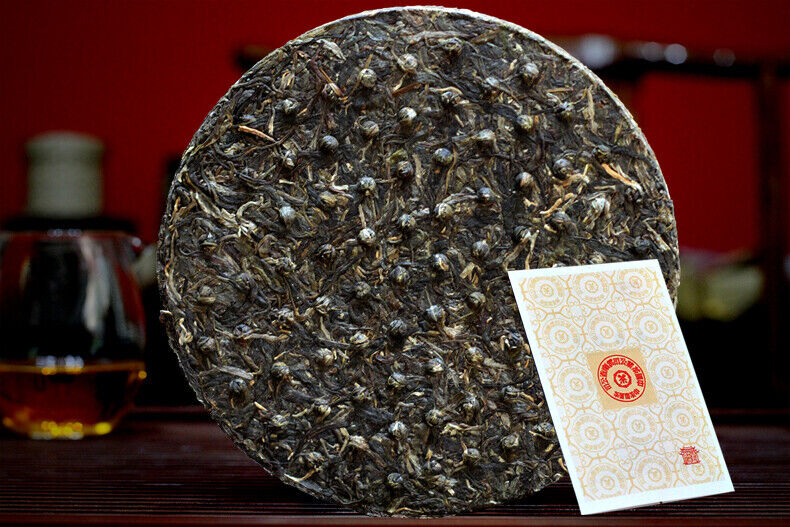 COFCO China Tea Legend Red Seal Discus Puer Pu'er Tea Pu-erh Raw Tea 400g