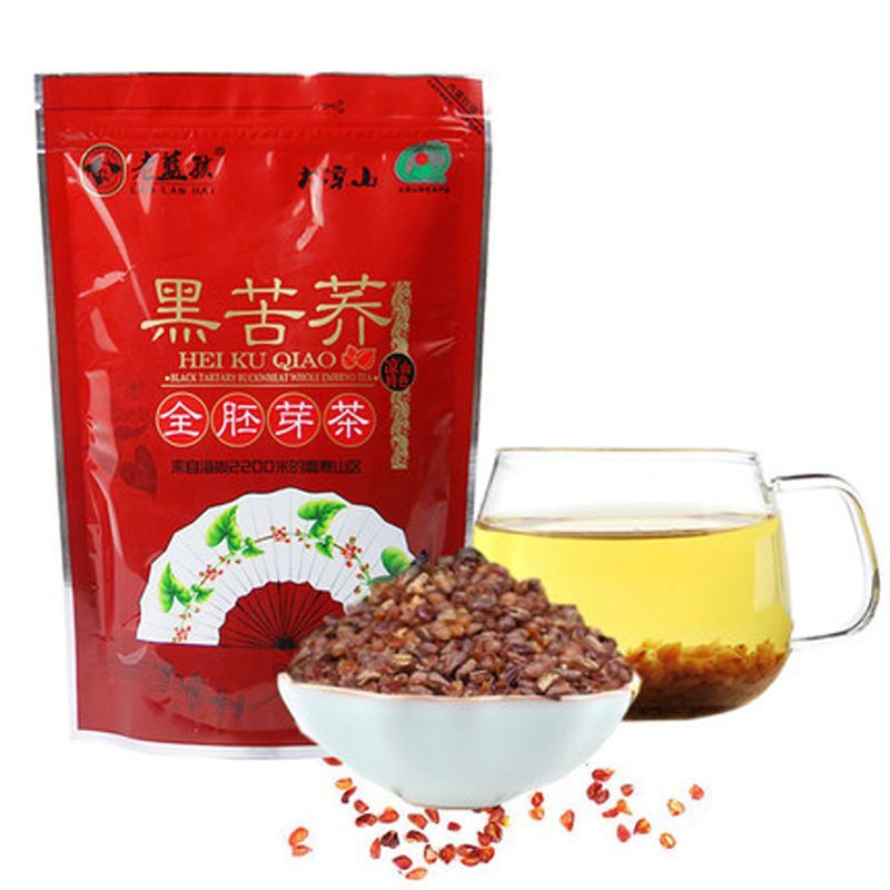 Premium Roasted Tartary Buckwheat Grain Tea Black Chinese Herbal Tea 500g Main image