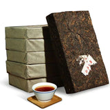 250g Puerh Tea Brick Yunnan Aged Pu-erh Ripe Tea Chinese Natural Pu'er Black Tea