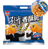 [Kuai Kuai] Crispy Sweet-fish Crackers, Snack 40g x 4/ Pack 乖乖 孔雀香酥脆 香魚口味