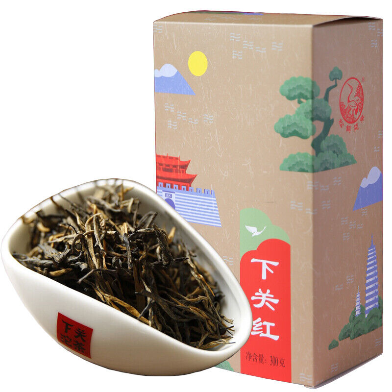 XIAGUAN Brand Dian Hong Yunnan Black Tea Loose Leaf Dianhong 300g Box