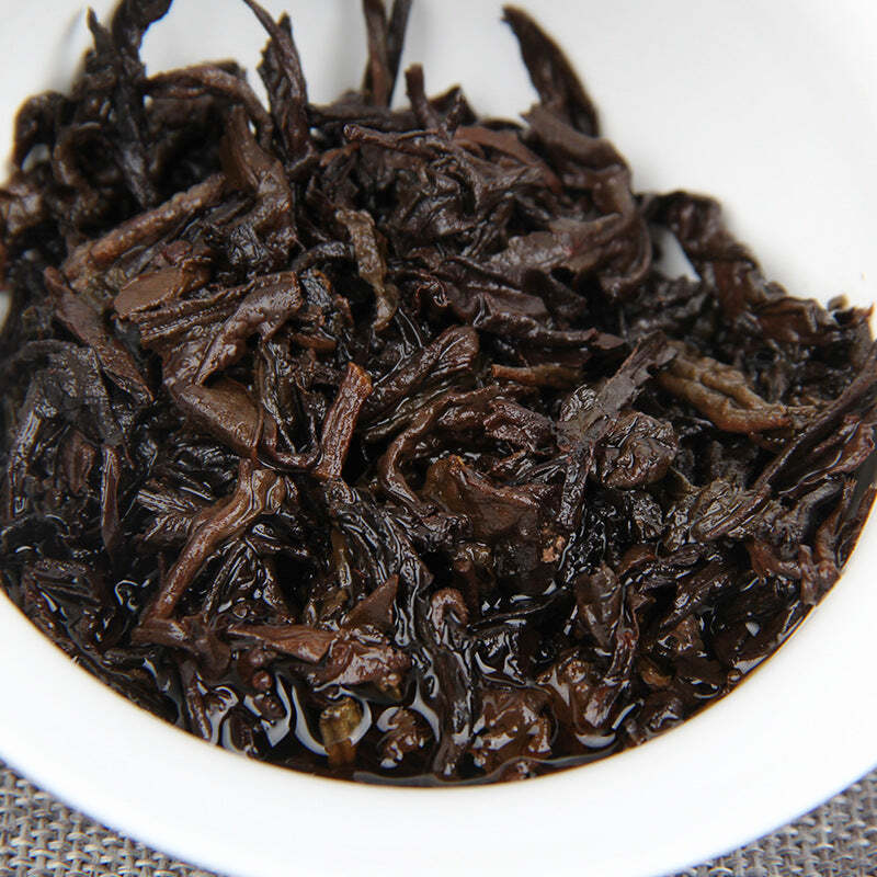 357g Yunnan Old Tree Cooked Pu-erh Tea Cake Jingmai Collection Puerh Ripe Tea