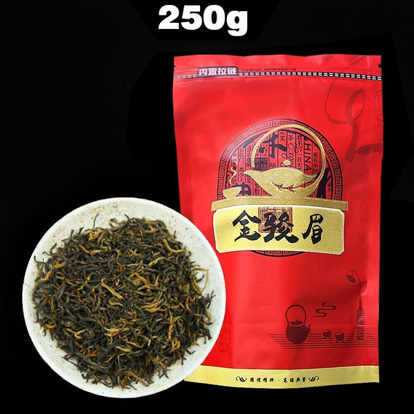 TeaChina Tea Jin Jun Mei Teas Wuyi Black Tea Buds Golden Eyebrow Premiums 250g