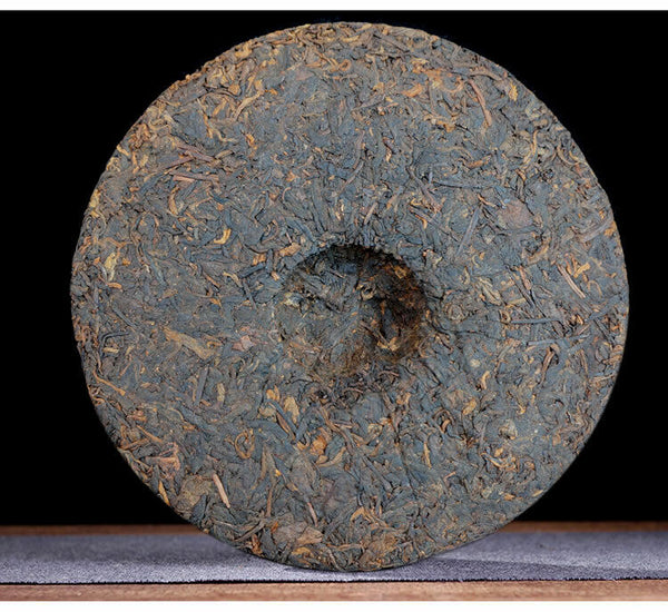 Menghai Heaven Earth Bulang Aged Rhythm Pu-erh Tea Cake 357g Ripe Puer Tea