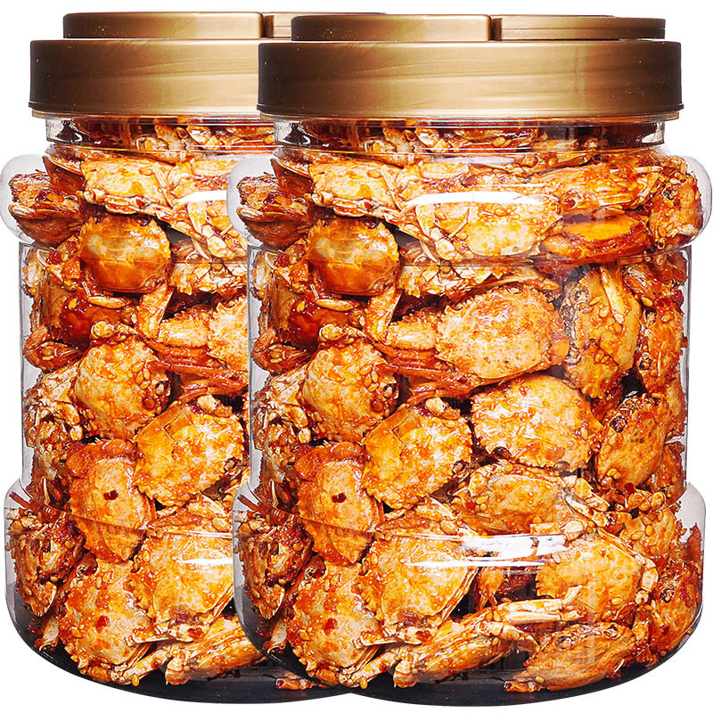 Brand New Spicy Small Sea Crab Ready-to-eat Boiled SeafoodCasual Deep Sea Snacks