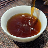 250g Laobanzhang Ripe Pu-erh Tea Brick Menghai Old Tree Pu-erh Tea Top Pu'er Tea