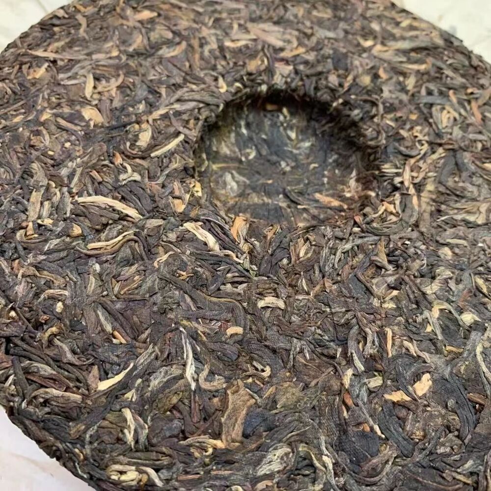 Yunnan Aged Puerh Tea Banzhang Pu-erh Raw Tea Cake Chinese Puer Tea 357g