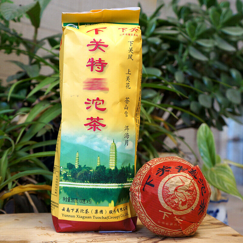 Xiaguan Te Ji Tuo Cha Premium Grade Pu-erh Tea Raw Puer Green Tea 500g