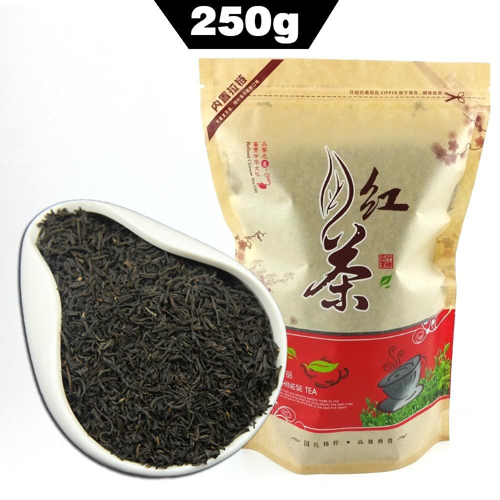 TeaKeemun Chinese Qimen Black Tea 250g Honey Sweet Taste Kraft Package