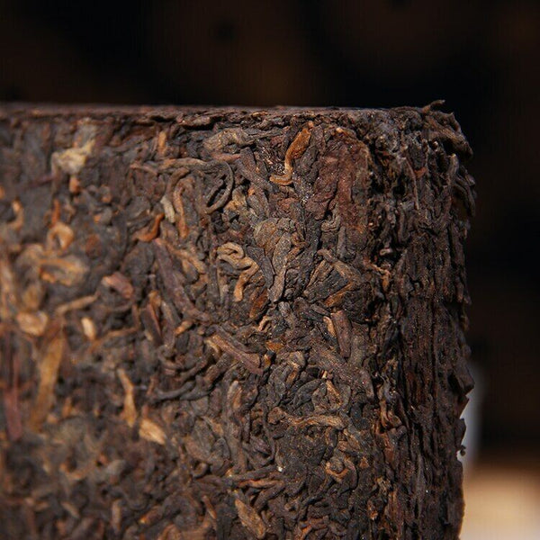 Haiwan Jiajia Shu Puer Tea Old Comrade Ripe Puer Tea Brick 250g