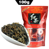 TeaDian Hong Famous Yunnan Black Tea Dianhong Imported-China Bag Package 100g