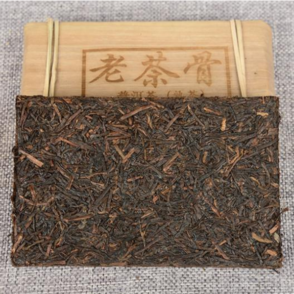 250g Ripe Puerh Brick Tea Laochagu Aged Pu-erh Cooked Tea Yunnan Pu'er Black Tea