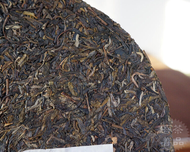 XIAGUAN Brand T8653 Discus Pu-erh Tea Cake 357g Raw Sheng Green Puer Tea