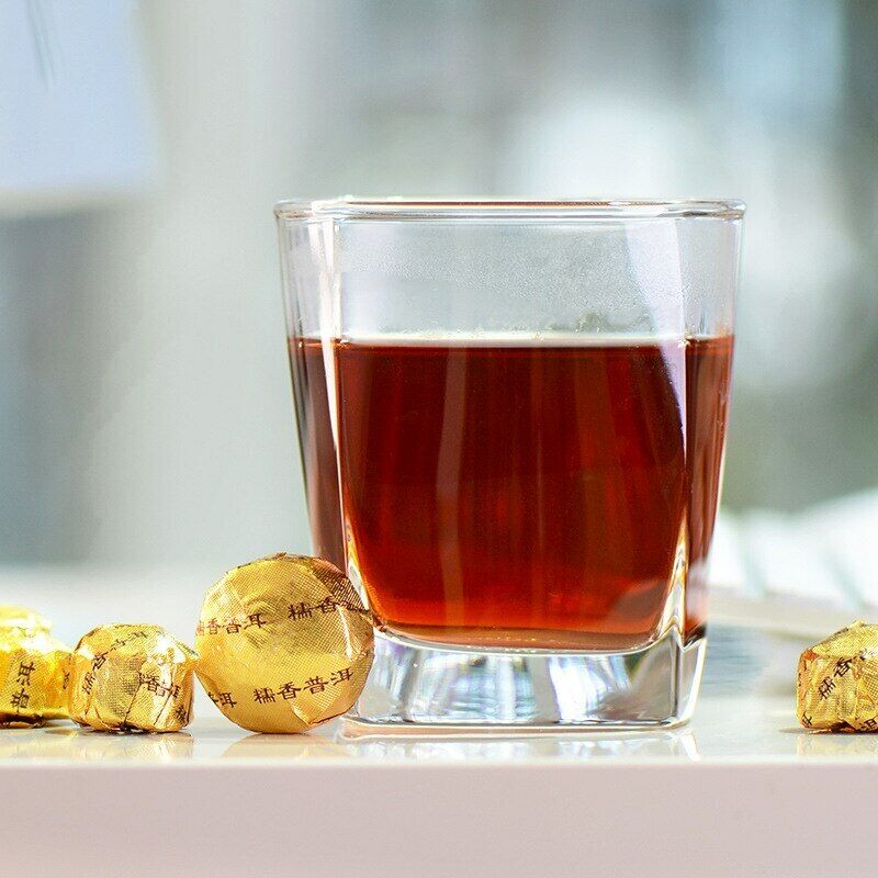 MINI Tuocha Puer Yunnan Pu-erh Ripe Glutinous Rice Fragrant Xiao Tuo Tea