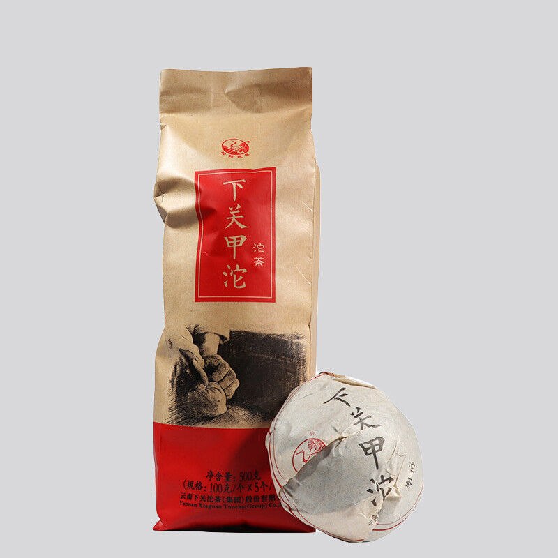 JiaJi TuoCha * Yunnan Xiaguan Raw Pu'er Tea JIA Tuo Cha Puer Tea 500g Main image