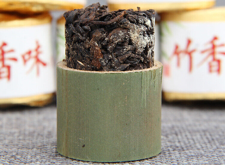Year Supreme Bamboo Bingdao Ancient Pu'er Puerh Tea Yunnan Puer Ripe 500g
