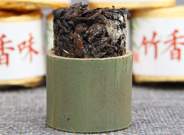 Year Supreme Bamboo Bingdao Ancient Pu'er Puerh Tea Yunnan Puer Ripe 500g