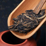 357g Yunnan Qizi Pu'er Cake Tea Menghai 7542 Pu-erh Sheng Tea Raw Puerh Tea