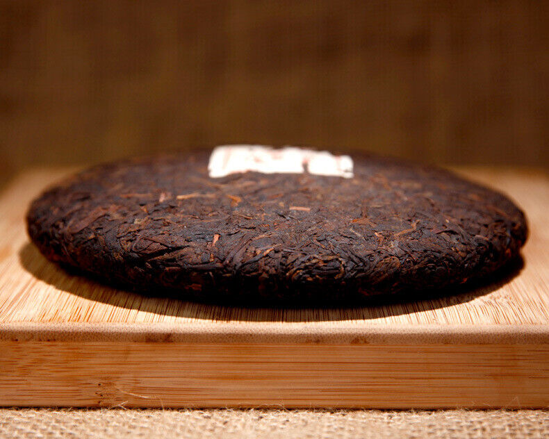 Ji Shun Hao Ma Bang Tribute Tea Puerh Tea Cake Ripe 357g Puer Cooked Black