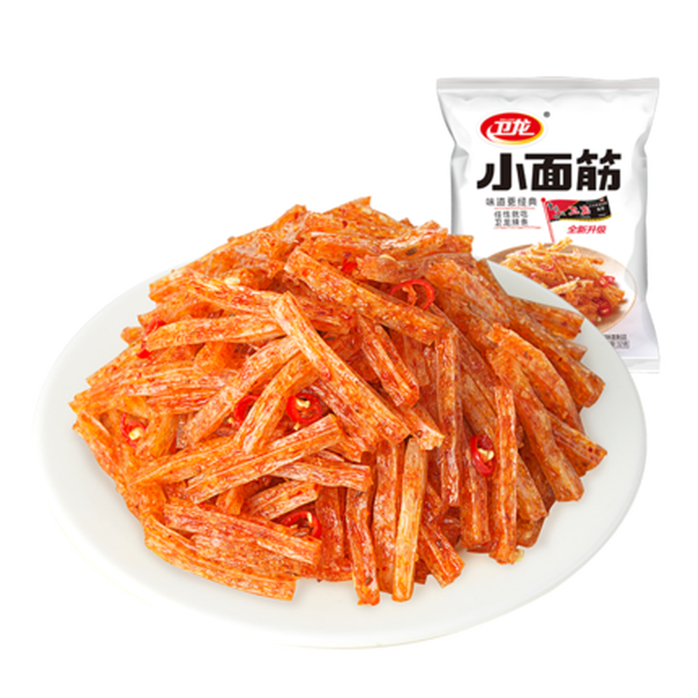 312g Genuine Gluten Gluten Free 12bags*26g Weilong Specialty Spicy Snack Food Main image