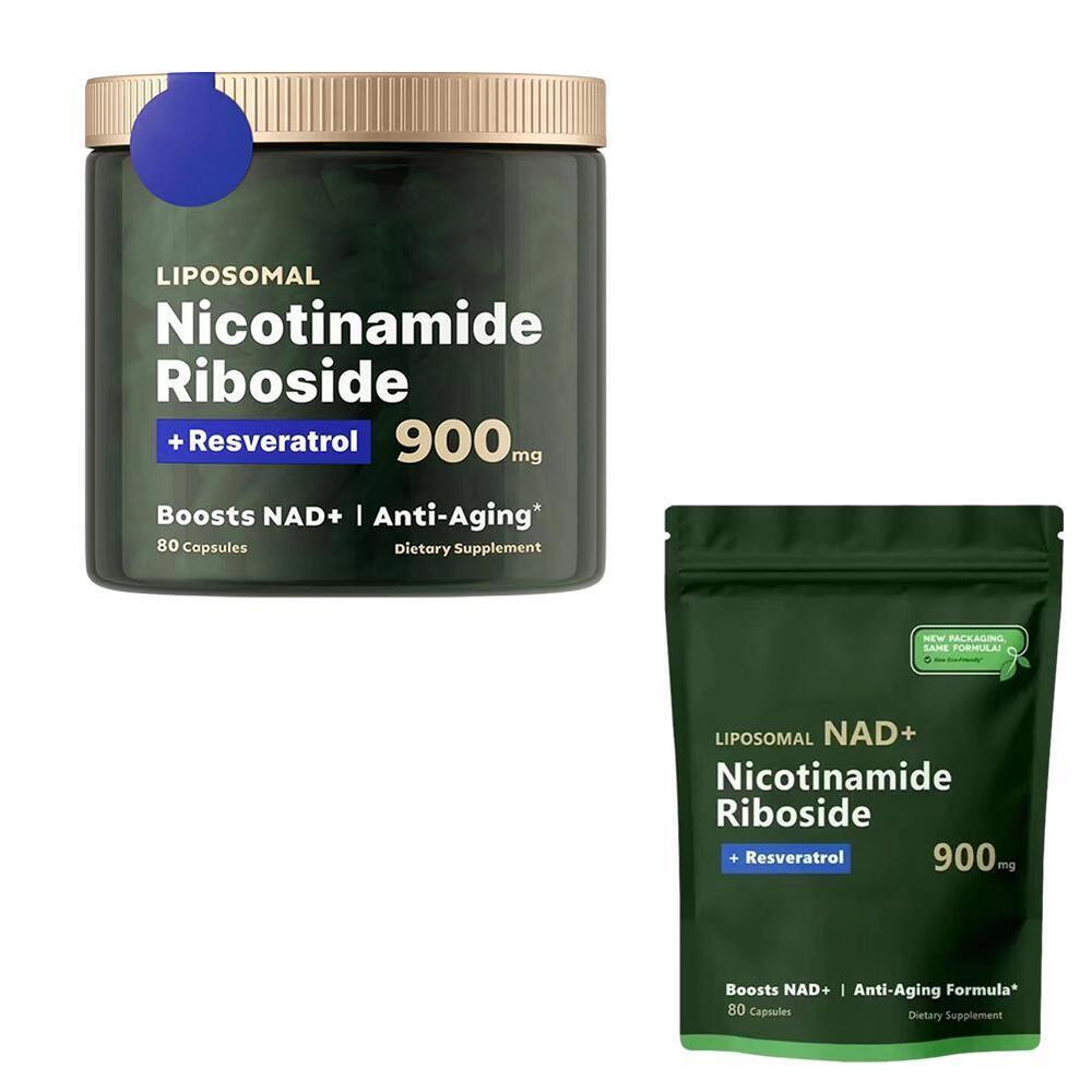 NAD+ Supplement for Anti-Aging, Energy,Focus Nicotinamide Riboside Resveratrol Secondary image