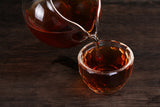Ba Jiao Ting Classic A Brick Pu'er Tea Cooked Menghai Arbor Puer Ripe 250g