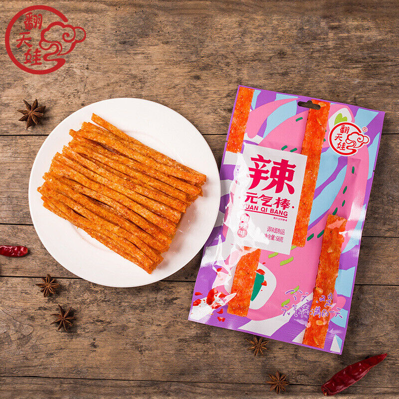 2pcs Hot Spicy Sticks Classic Spicy Leisure Snacks Specialty 爆辣通心棒元气棒辣条经典麻辣零食特产 Secondary image