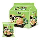 5bags Kangshifu Japanese tonkotsu Instant Noodles 康师傅日式豚骨面5连包