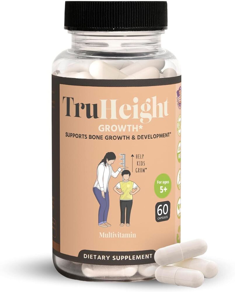 Natural Height Growth Supplement für Kinder & Jugendliche 60 Kapseln Main image