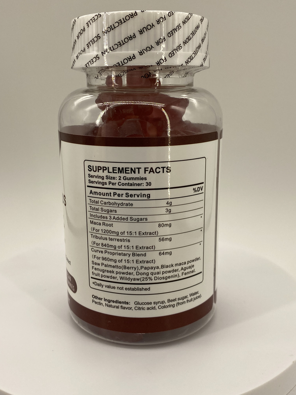 100% Natural Maca Root Plus Butt Firming BBL-Gummies for Butt Hips Enlargement
