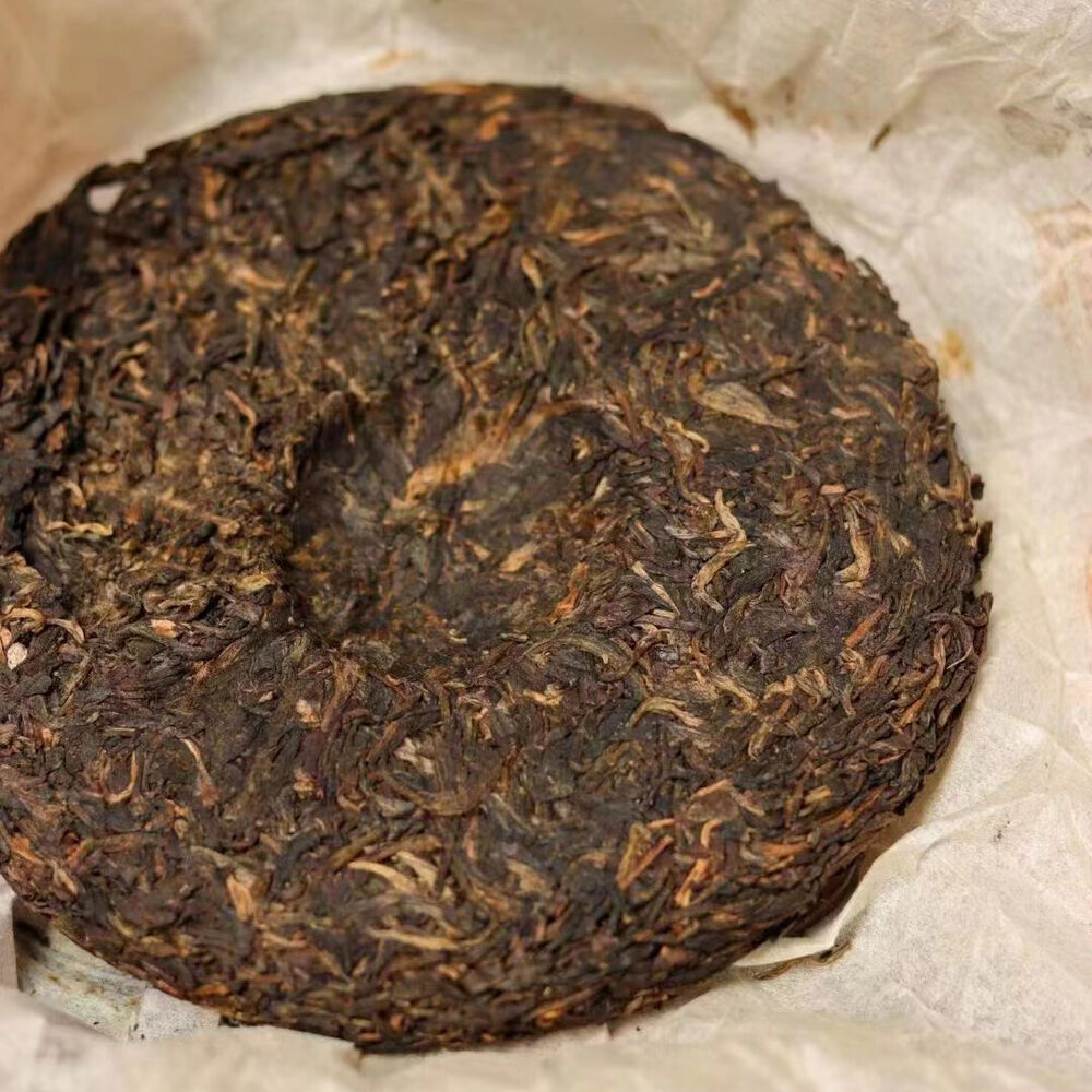 357g Yunnan Old Puerh Raw Tea Cake Qiuyun Aged Puer Tea Raw Pu-erh Cake Tea