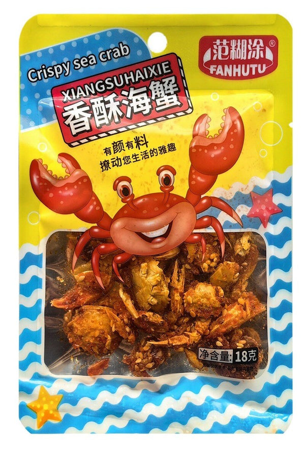 18g instant seafood Spicy Baby crab crispy sea crab