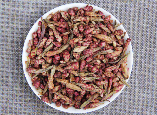 Big Snowy Mountains Wild Ancient Tree Red Que Zui Tea Pu-erh Tea Purple Bud 500g