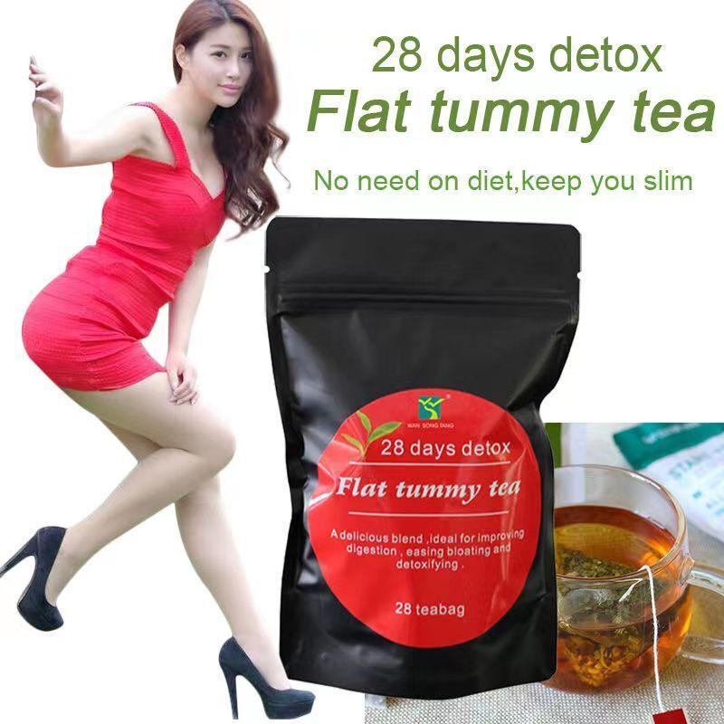 28 Day Flat Fat Tummy Tea Organic Herbal Tea Weight Loss Teabag Slimming Fat Tea Secondary image