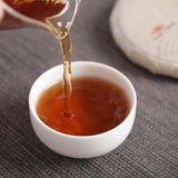 100g Menghai Pu'er Ripe Tea Ancient Tree Old Pu-erh Cooked Tea Yunnan Puerh Tea