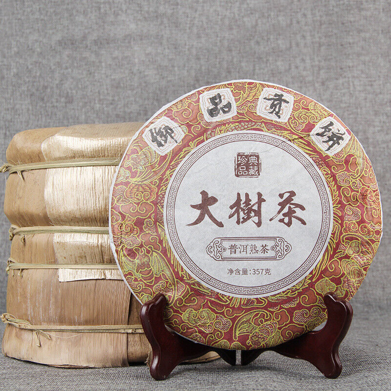 Large Tree Tea Shu Puer Tea Da Shu Cha Palace Ripe Puer Tea 357g Collection Main image