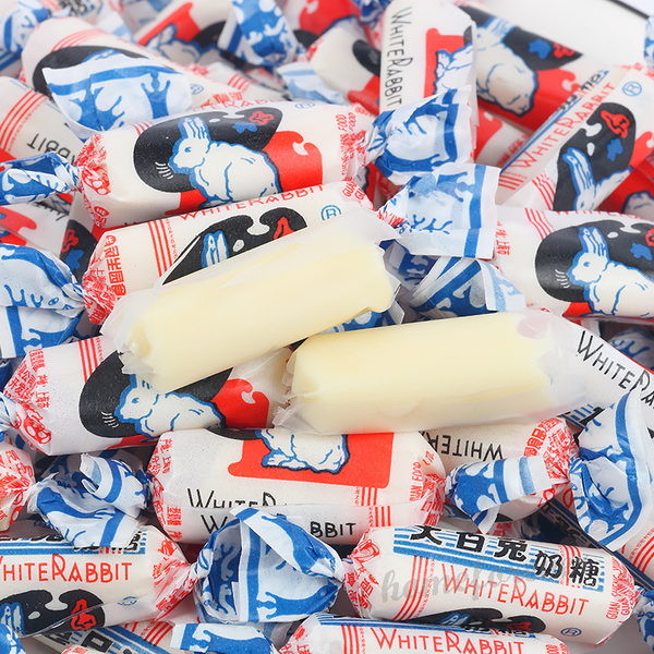 500g Chinese Dabaitu White Rabbit Milk Candy Snack Food Gift 中国大白兔奶糖零食